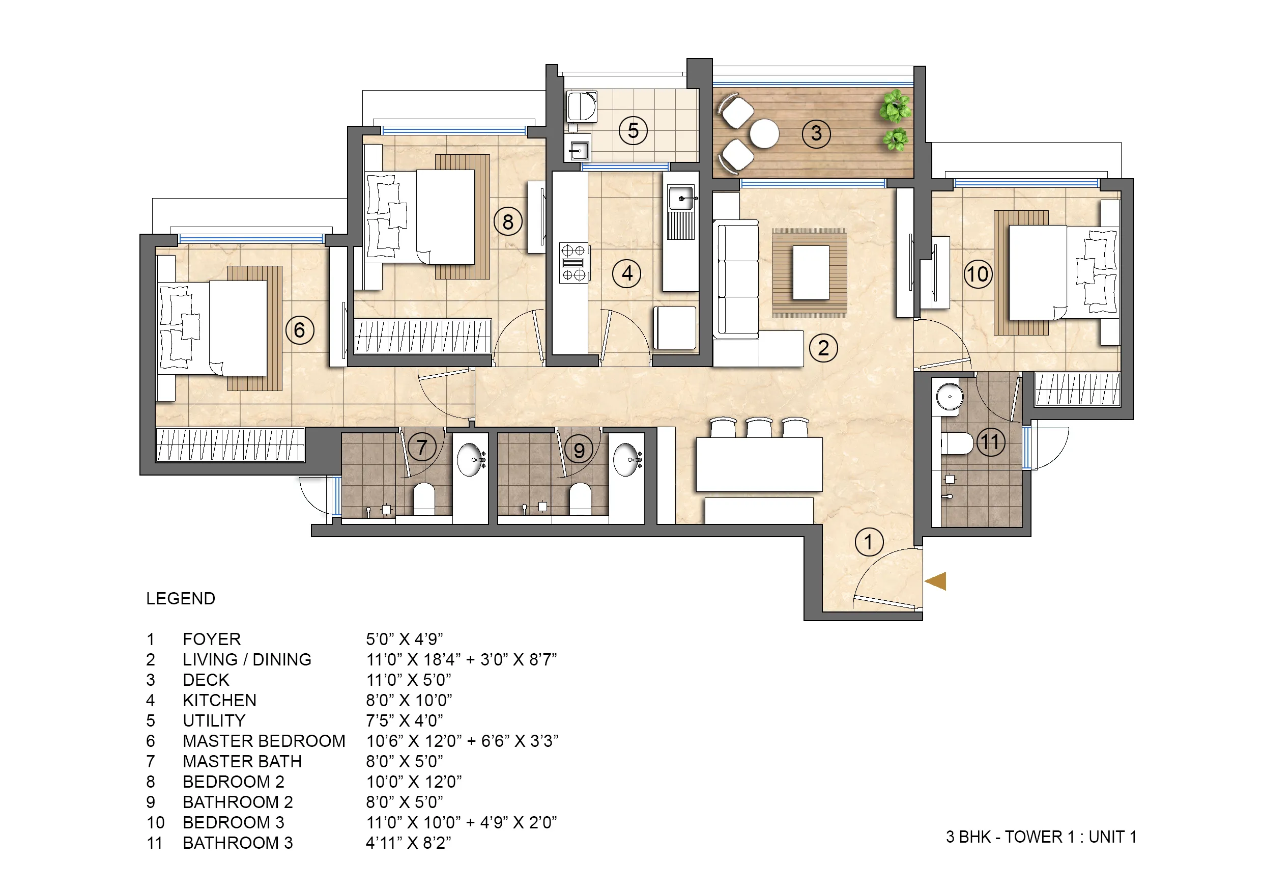 Lodhawoods kandivali east floor plan two